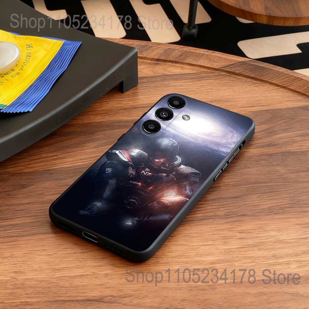 N7 M-Mass Effect Game Phone Case for Samsung S Series S21 S22 S23 S24 S25 FE Plus Ultra TPU Soft To Skin-friendly Case