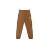 New MLB Base Logo Knitted Sweatpants Unisex Brown 3APT00216-43BRS