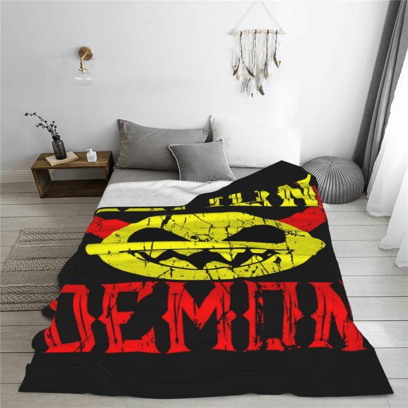Custom Music Band Lemon Demon Blanket 3D Printed Soft Flannel Fleece Warm Throw Blankets for Car Bedroom Couch Quilt