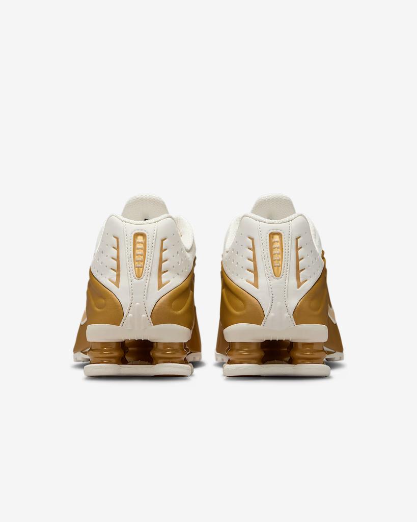 AR3565-010 Nike  Shox R4 Soft Pearl Metallic Gold (Women's)