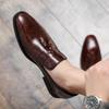 New Patent Leather Mens Loafers Wedding Formal Dress Shoes Men Casual Fashion Slip On Shoes Party Club Footwear Business Oxfords