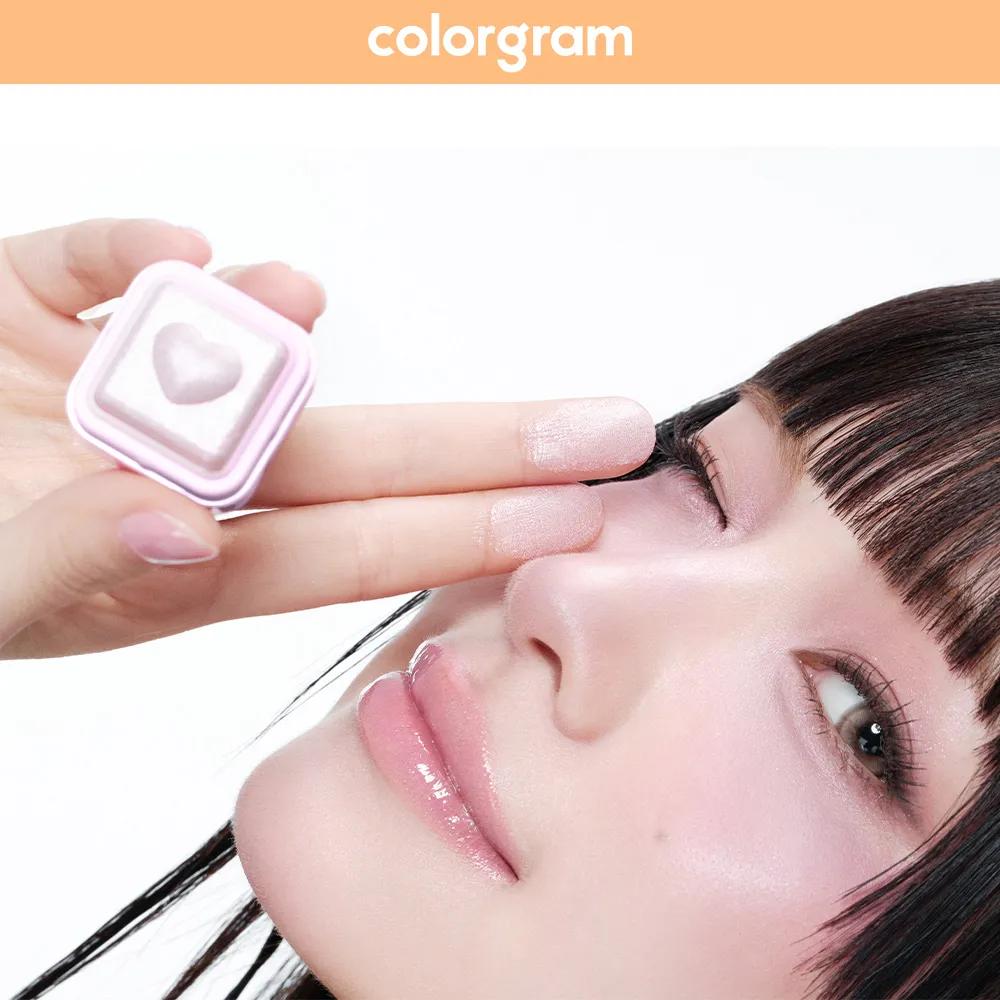colorgram Milk Bling Heartlighter (10 Colors) 06 Bubbles Blue