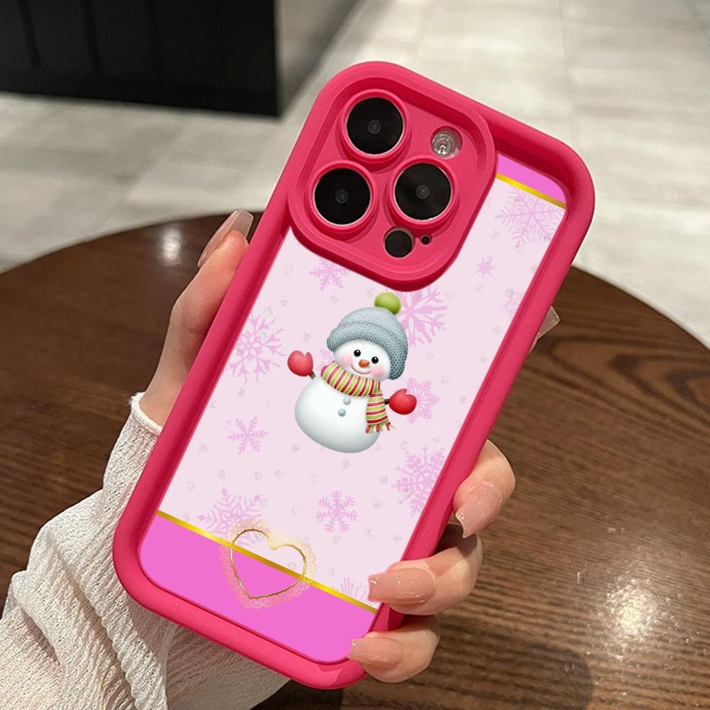 

Чехлы для телефонов Ae108 Happy New Year Merry Christmas для iPhone 16 14 13 11 Pro Max 15 7 8 6s Plus 12 mini XR XS Max SE Angel Eye Ladder Protective Cover for iPhone 16 Pro Max