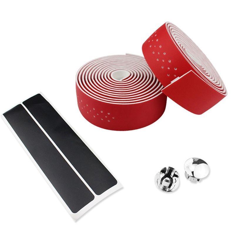 1PC Road Bike Bicicletă Ghidon Bandă Grip Bar Drop Wrap Piele moale Respirabil NOU