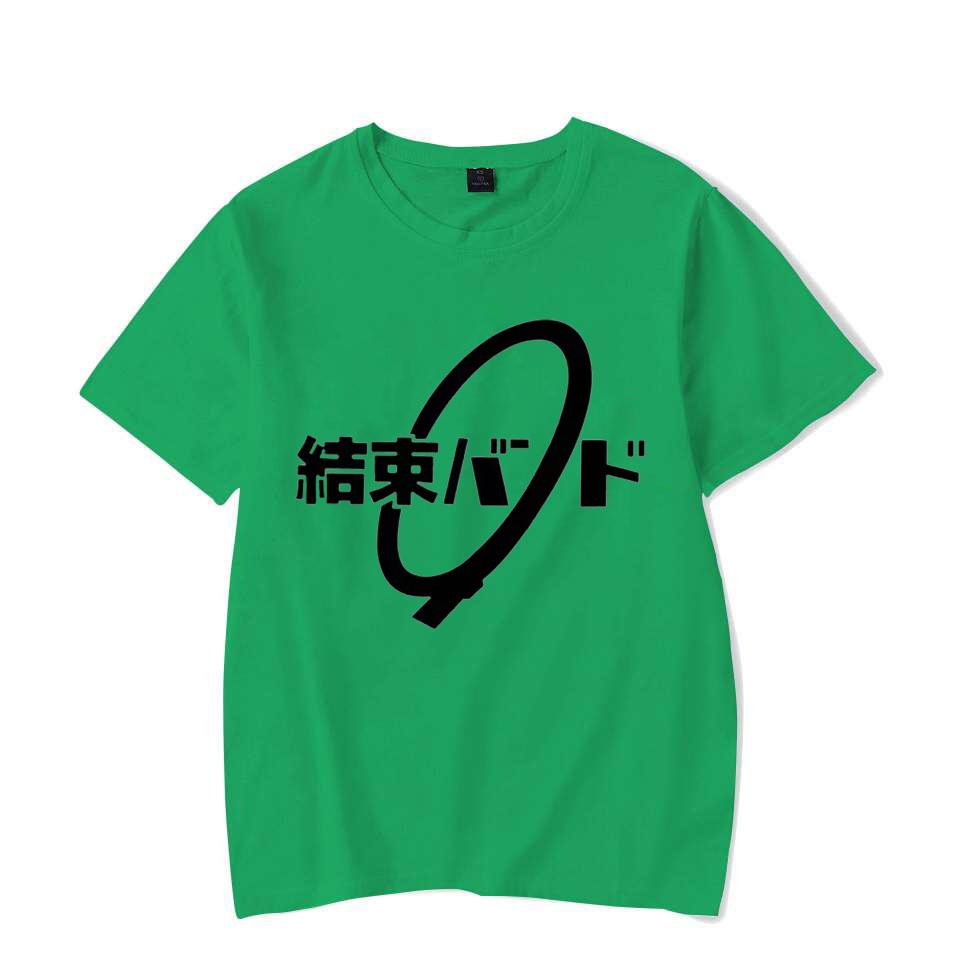 

Футболка унисекс аниме Cos BOCCHI THE ROCK Hitori Gotoh Ljichi Nijika из хлопка, повседневная, короткая 4XL