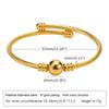 Offenes Verstellbares Stern Sternenstrahl Manschettenarmband für Damen Edelstahl Zirkonia Einlage Charme Mehrschichtiger Schmuck