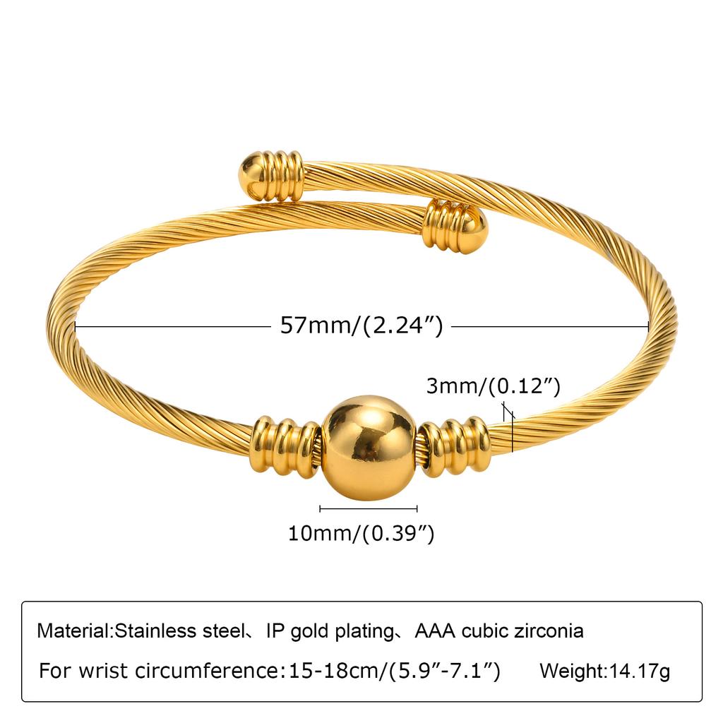 Offenes Verstellbares Stern Sternenstrahl Manschettenarmband für Damen Edelstahl Zirkonia Einlage Charme Mehrschichtiger Schmuck