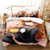 Anime TIGER×DRAGON Toradora Bedding Set Duvet Cover Bed Set Quilt Cover Pillowcase Comforter King Queen Size Boys Adult Bedding