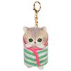 Mofusand Cat Blessing Shark Cat Wrapped Quilt Plush Pendant Girl Heart Gift Keychain Bag Charm