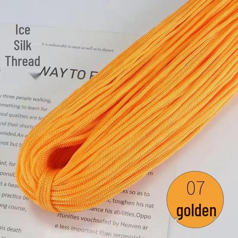 Lightweight Thick Ice Silk Yarn Hand-Knitted Hat & Large Bundle for Spring/Summer Crochet