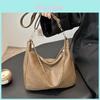 Minimalist Pu Tote Bag For Women With Large Capacity And Chain Accents For Daily Use