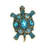 New turtle brooch women's high-end sense light luxury niche creative fashion animal high-end brooch pin accessories