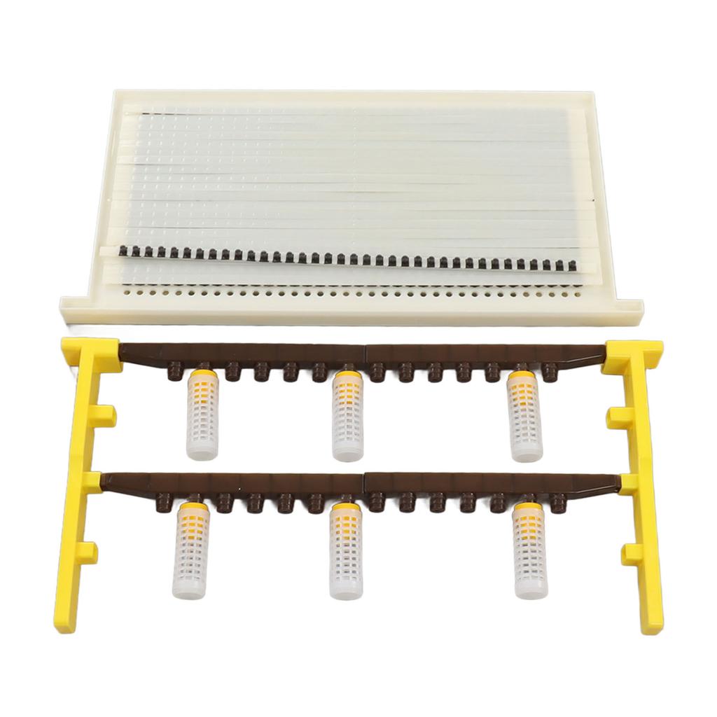 Queen Bee Rearing Kit Beekeeping Cell Cup Queen Bee Rearing Frame Set for Beekeepers