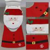 Santa Snowman Toilet Two-piece Set