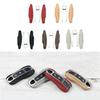 Real Leather Side + Silver Middle Car Remote Key Case For Porsche Panamera 17 18