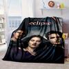 Eclipse Twilight Vampire Blanket Flannel Blanket for Bed, Sofa, Camping, Hiking, Picnic Essentials, Gift for Family Fan Gifts