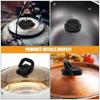 Ergonomic Grip Foldable Lid Handle Pot Cover Replacement Knob For Kitchen Various Pot And Pans Cookware Accessories