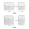 4/5L Sealed Pickle Jar  Press Fermentation Storage Container For Gherkin Sauerkraut Olive And Kimchi Plastics Sauerkraut Holder