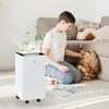 Electric Dehumidifier 10L/day 2.5L Water Tank with 5 Modes 2 Speeds Timer 25x25x50.5cm White