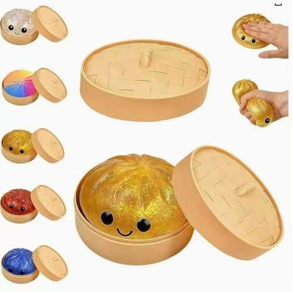 Maltose Water Cube Smiley Face Pinch Le Hairball Decompression Toy Soft Rubber Pinch Cube Decompression Artifact
