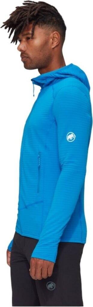 Bunda Mammut Taiss Light ML s kapucí pro muže ledově modrá