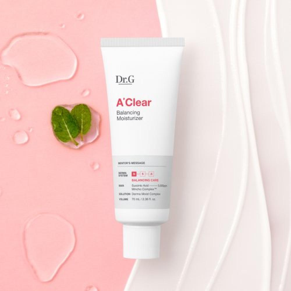 Dr.g Aclear Balancing Moisturizer 70ml FREE