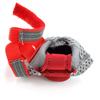4Pcs Pet Sneakers Reflective Fastener Tape Anti-skid Breathable Pet Dogs Mesh Sneakers for Outdoor