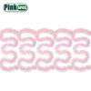 1-10PCS 78.7 Inch Pink Tinsel Garland - Shiny Metallic Glitter Party Decor ForChristmas Wedding Birthday Holiday Home Decoration
