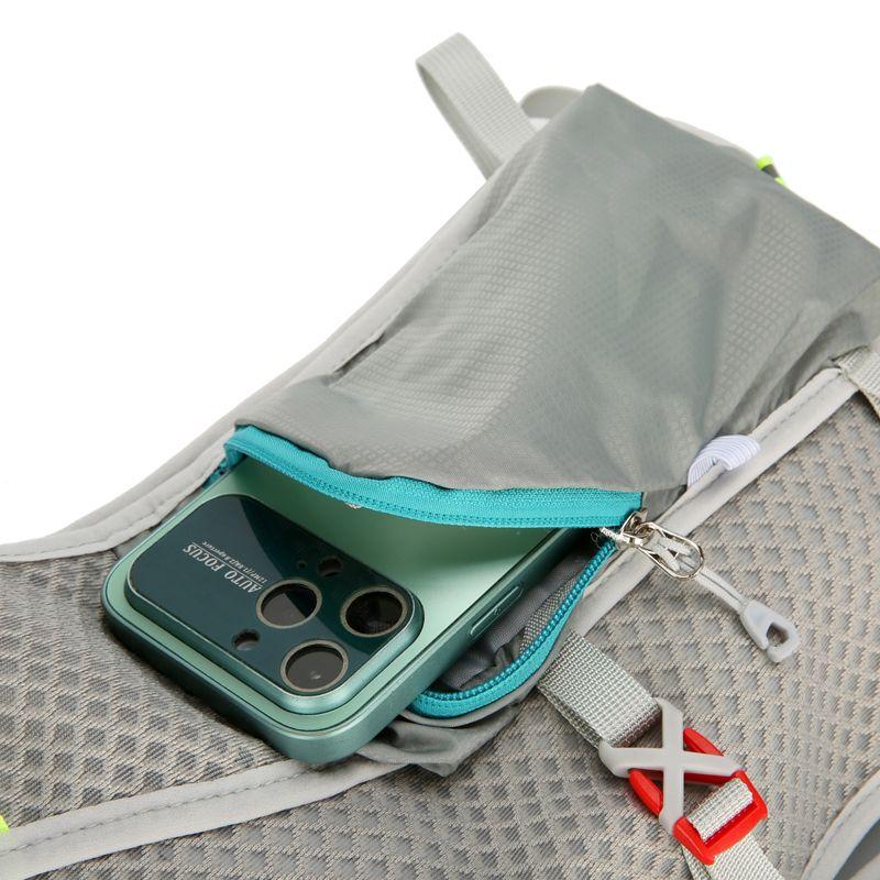 Multifunctional Nylon Running Backpack Reflective Safety Sports Hydration Backpack Cycling Bag