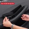 2PCS Door Side Storage Box Car Interior Accessories for Tesla Model3 Y Handle Pocket Armrest Passenger Storage Tray Container