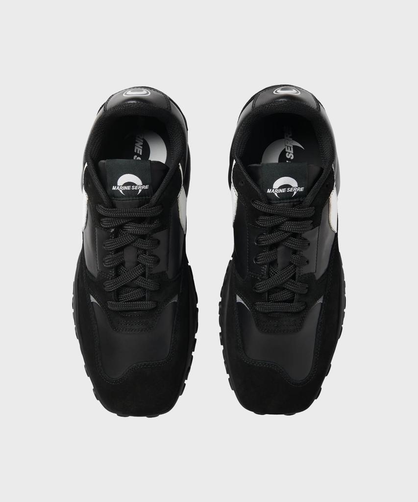 Marine Serre (M) Men'S Suede Leather Ms Rise Black