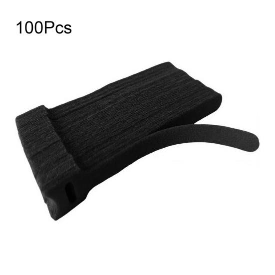 100 Stück Verstellbare Pflanzenbinder Weihnachts-Kranz Aufhängeschlaufen Nylon Gartenkabelbinder Weihnachtsbaum Geländerbinder Treppe Tür Geländer Dekoration