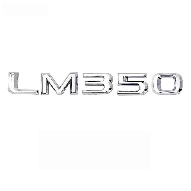 3D ABS Car Trunk Letters Badge Stickers for Lexus LM300 LM350 LC500rLX450 LX470 LM300h Auto Logo Accessories II1