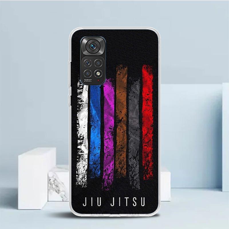 Judo jiu jitsu BJJ Brazilian Phone Case For Xiaomi Redmi Note 15 14 14S 13 12S 12 Pro Plus 11S 11 11T 11E 10S 10 + Soft TPU Back