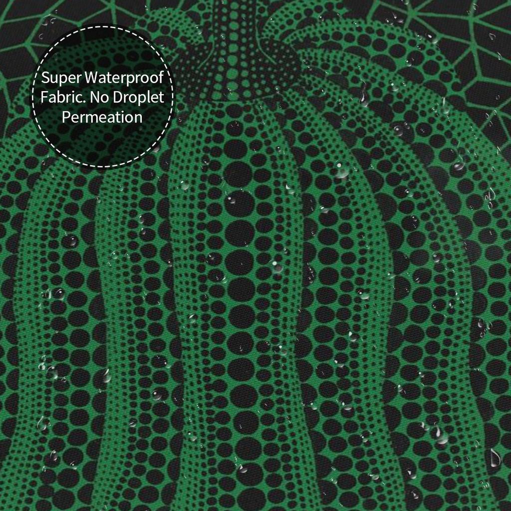 Perdea de duș Abstractă cu dovlecei Yayoi Kusama Baie Poliester Impermeabilă Perdele de baie cu cârlige