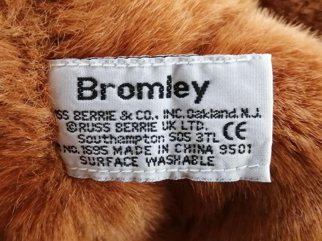 [USED] Teddy Bear Russ Berrie Bromley
