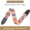 Polyester Printed Guitar/Bass Strap: Widened, Thickened, Punch-Free for Boys & Girls