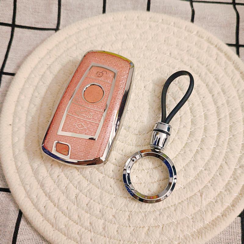Tpu For Bmw 1 3 5 7 Series X1 X3 X4 X5 F10 F15 F16 F20 F30 F18 F25 M3 M4 E34 Remote Smart Women Car Key Case Cover Accessories
