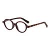 Women's Ultra-Light Amber Thick Frame Slimming Anti-Blue Light Reading Glasses