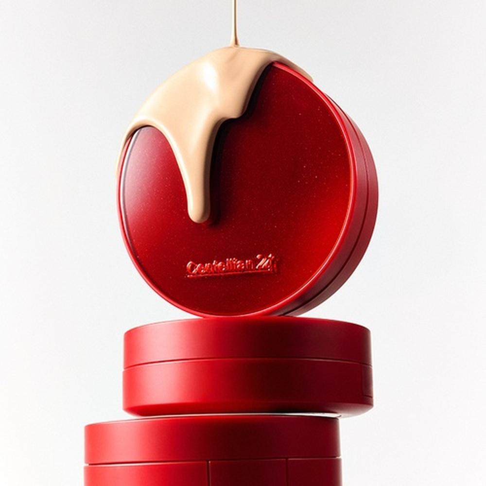 Оригинальный CENTELLIAN24 Madeca Mela Capture Toning Aging Cover Cushion Нет. 21 Светло-бежевый 15г