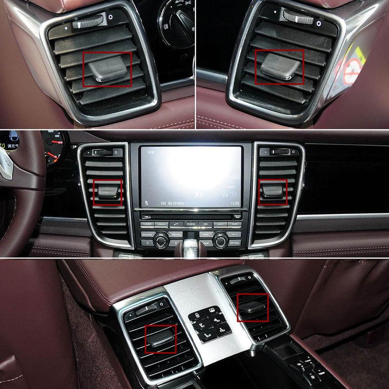 Auto Innenraum Vorne Hinten Klimaanlage AC Lüftungsgitter Lasche Clip Reparaturset Für Porsche Für Porsche Panamera 2010-2016