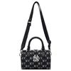 New MLB New York Yankees Artificial Leather Boston Bag, Shoulder Bag, Crossbody Bag, Handbag Regular Unisex Black 3ABWS014N-50BKS