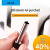 KW-triO 9556 Heavy-Duty 200-Sheet Punch Machine CN plug (adapter included)