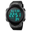 Męski Zegarek Moda Wodoodporny Zewnętrzny Wielofunkcyjny Sportowy Chronograf Zegarek Elektroniczny Osobowość