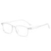 Reading Glasses Women WHITE  Eyeglasses Myopia Glasses Anti Blue Light Flat Glasses