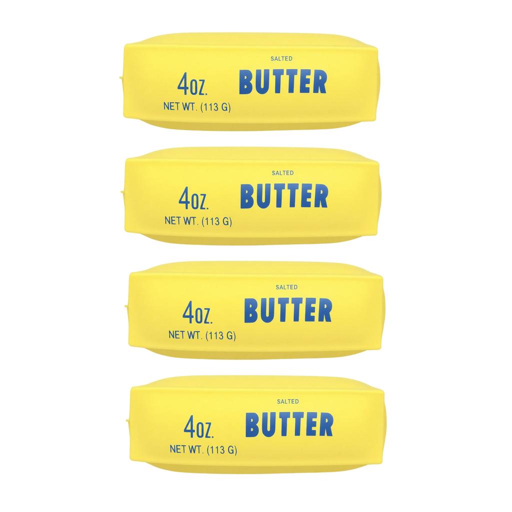 Set of 2 Soft Squishy Butter Stick Stress Relief Toys Slow Rising Foam Sensory Squeeze Toy for Kids and Adults