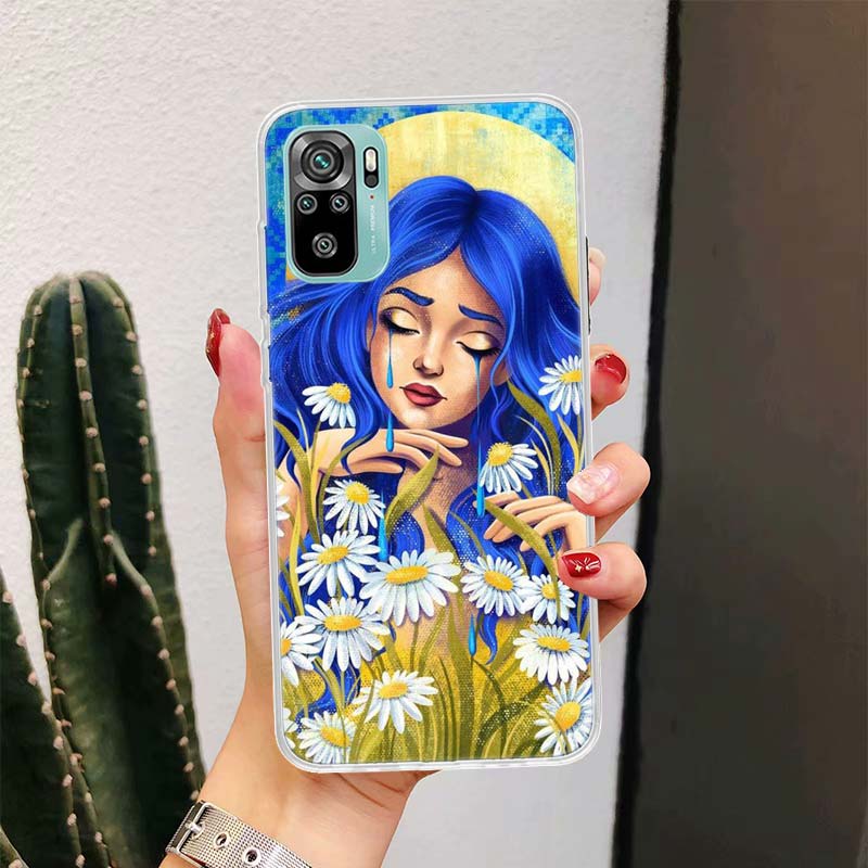 Ukraine Beautiful Art Girls For Xiaomi Poco X6 X3 Nfc X5 X4 F6 F5 Pro Phone Case F4 Gt F3 F2 F1 M5S M4 M3 M2 5G Fundas Coque X3