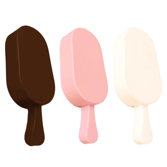 Realistic Ice Cream Squeeze Toy Soft EVA Fidget for Stress Relief Cute Macaron Dessert Prop for Photography Decor Fun Gift for Kids