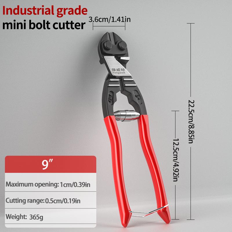 Mini bolt cutters, wire cutters, multi-functional strong wire cutting, bolt cutters, scissors and pliers
