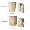 Beautiful Castles Silicone Mold for Plaster Crafting Sturdy and Easy to Demold Perfect for Creative Projects